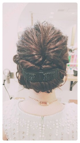 結婚式お呼ばれヘアアレンジ15
