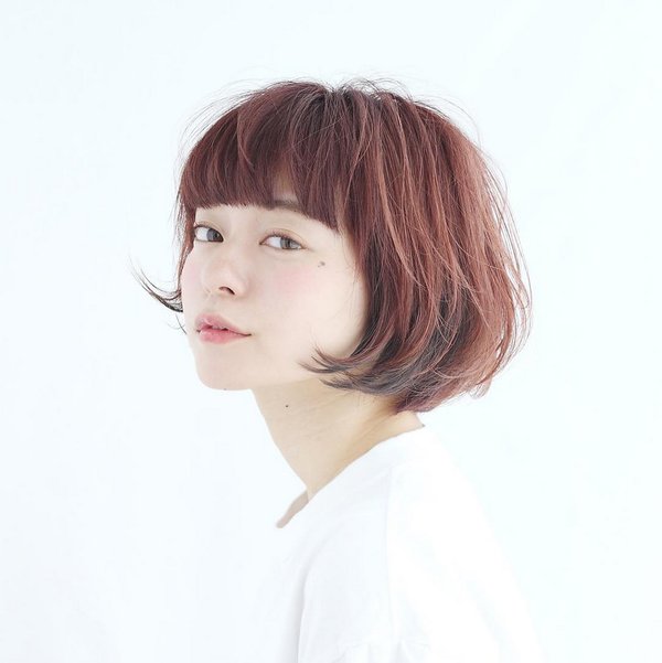 毛先に柔らかさを出したボブ|オブヘアー自由が丘店