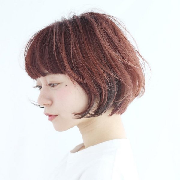 毛先に柔らかさを出したボブ|オブヘアー自由が丘店