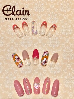 2月定額☆どれでも￥6000デザイン|スパクレエル　ネイル　旭橋店