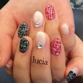 ツイードネイル♪|Lucia