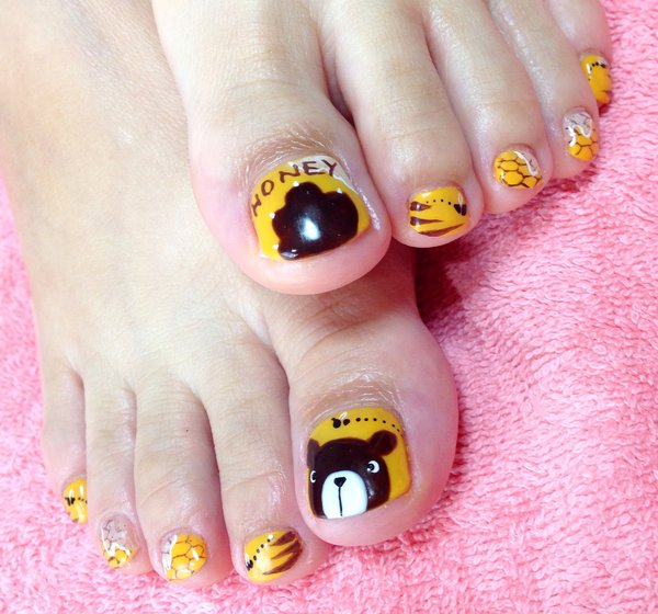 【フットケア】　キャラクター|ネイルサロン　ぽぽりっしゅ