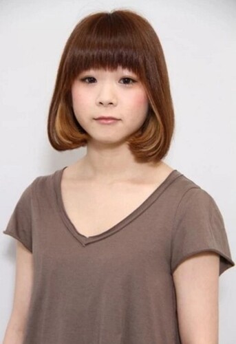 ハイライトボブスタイル