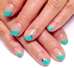 【ジェルネイル】　フレンチ①