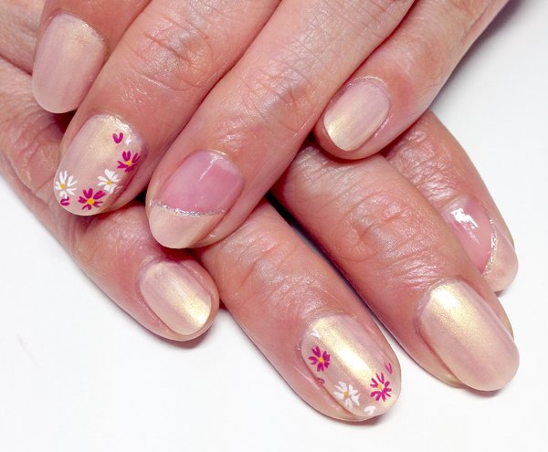 【ハンドケア】桜|ネイルサロン　ぽぽりっしゅ