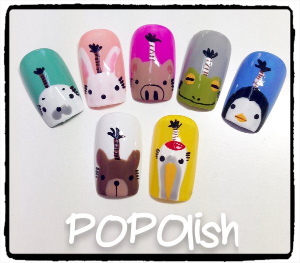 【ネイルデザイン】キャラクター①|ネイルサロン　ぽぽりっしゅ