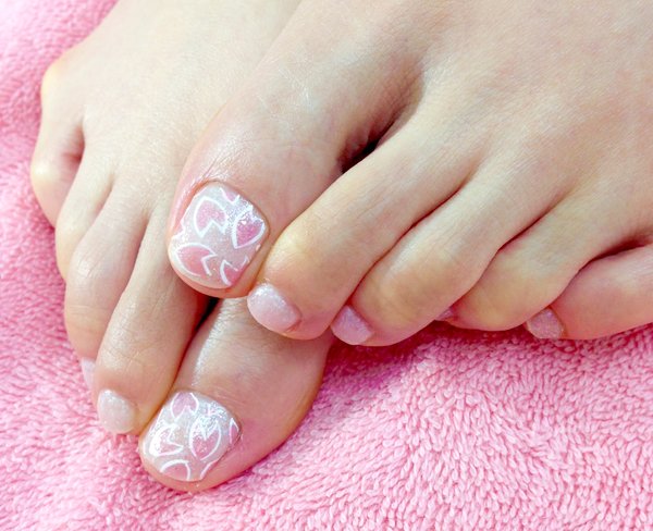 【フットケア】　桜|ネイルサロン　ぽぽりっしゅ