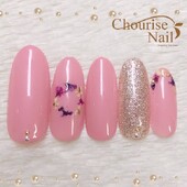 ドライフラワーネイル♡|Chourise Nail*
