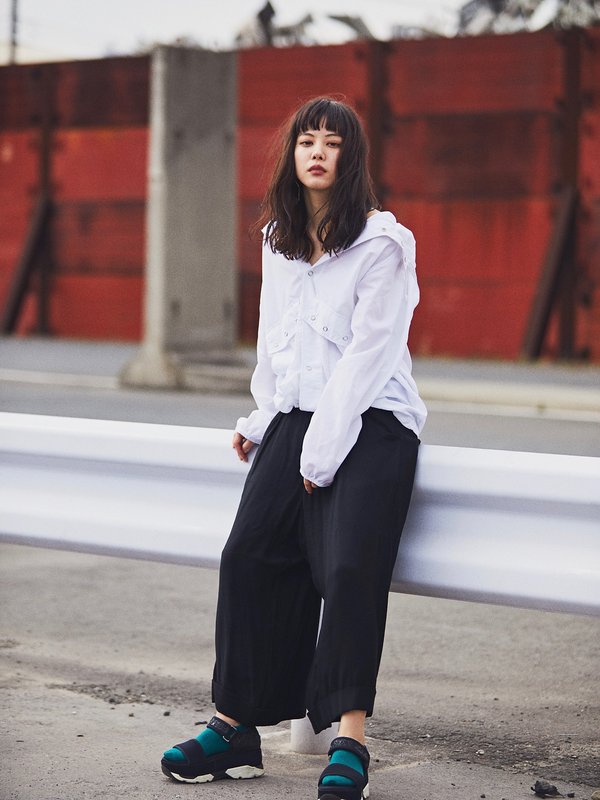 セミウェットウェーブロング|NERO HAIR SALON