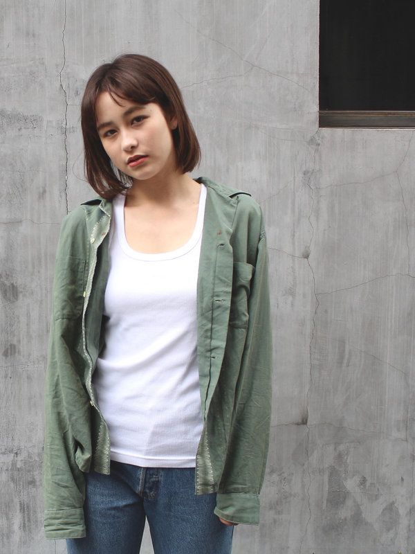 センターパートボブ|NERO HAIR SALON