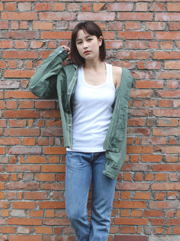 センターパートボブ|NERO HAIR SALON