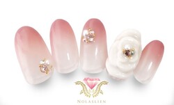 グラデーション×３Dフラワーアート