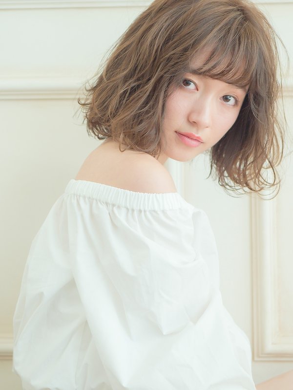 無造作ウェーブボブ|Inity