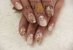 ホワイトとフレークで