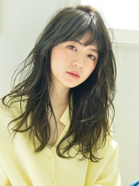 ダークアッシュのこなれロング|MAY.by Bonheur【メイバイボヌール】