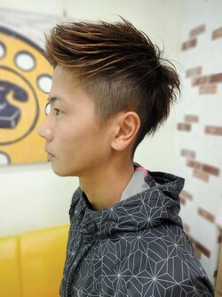 アップバング3Dメッシュ