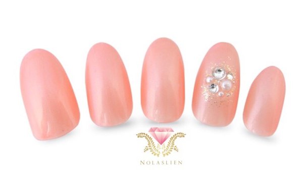 シンプルストーンネイル|Nolaslien