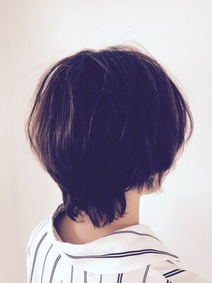 フェミニンショートボブ Hair Space Sol ヘアースペースソル 石川県 小松 の髪型 ヘアスタイルカタログ ビューティーパーク