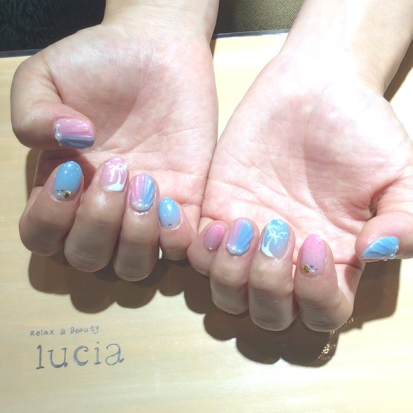 人魚の鱗ネイル♪|Lucia