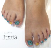ターコイズネイル♪|Lucia