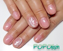 [　ハンドケア　】　つた柄