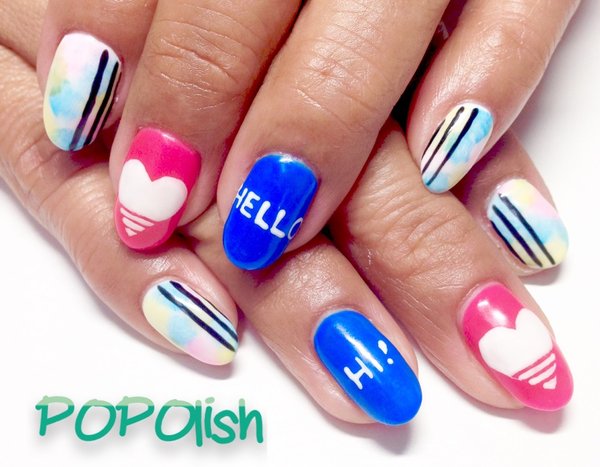 [　ハンドジェルネイル　】　スポーツタイプ|ネイルサロン　ぽぽりっしゅ