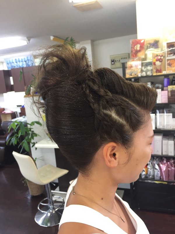 お祭りヘアーセット|ヘアーメイクＴＥＮ