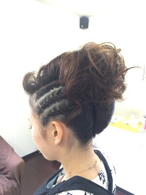 お祭りのヘアー ヘアーメイクｔｅｎ ヘアーメイクテン 茨城県 石岡 の髪型 ヘアスタイルカタログ ビューティーパーク