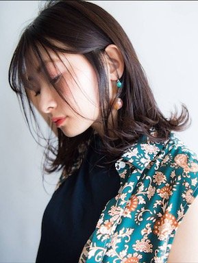 ヌーディー☆外ハネスタイル|keep hair design