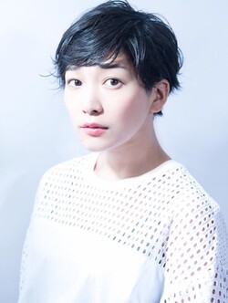 クセ毛風マッシュショートパーマ|keep hair design