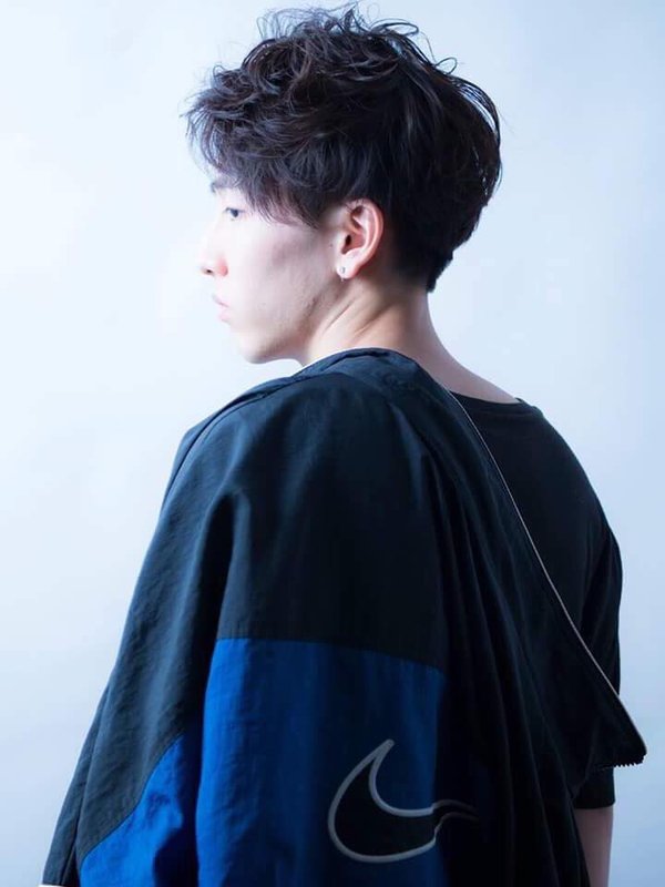 【甲田流しバングネープレスマッシュ|keep hair design