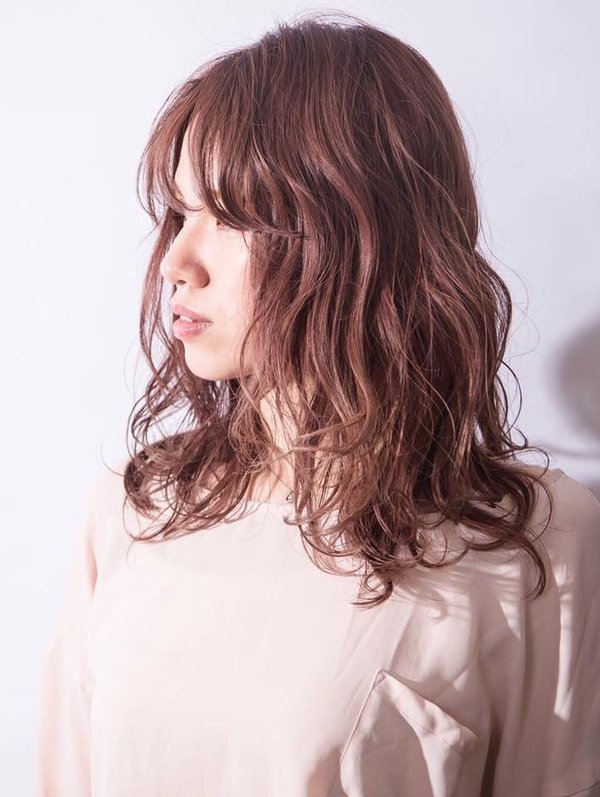 【甲田】セミウェットミディ|keep hair design