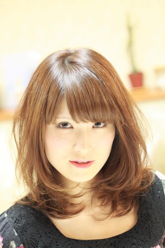 ゆるふわセミロング