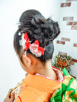  七五三アレンジ