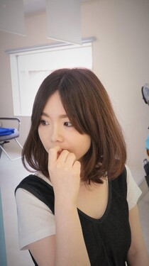 ナチュラルふんわりボブ