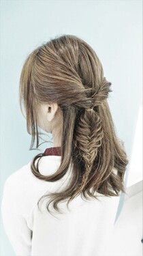 ワンポイントフィッシュボーン