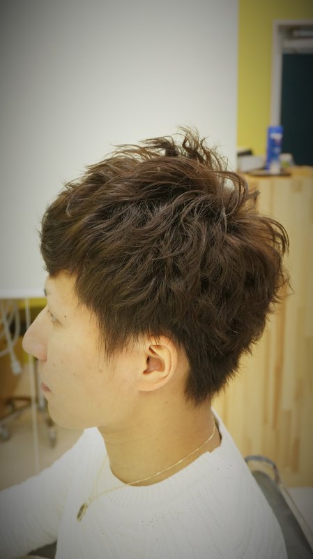 メンズナチュラルパーマ|RULeR Hair Dressing