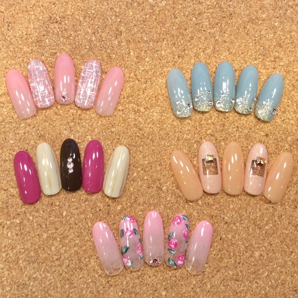 セレクトネイル　8000円(税込)|Lucia
