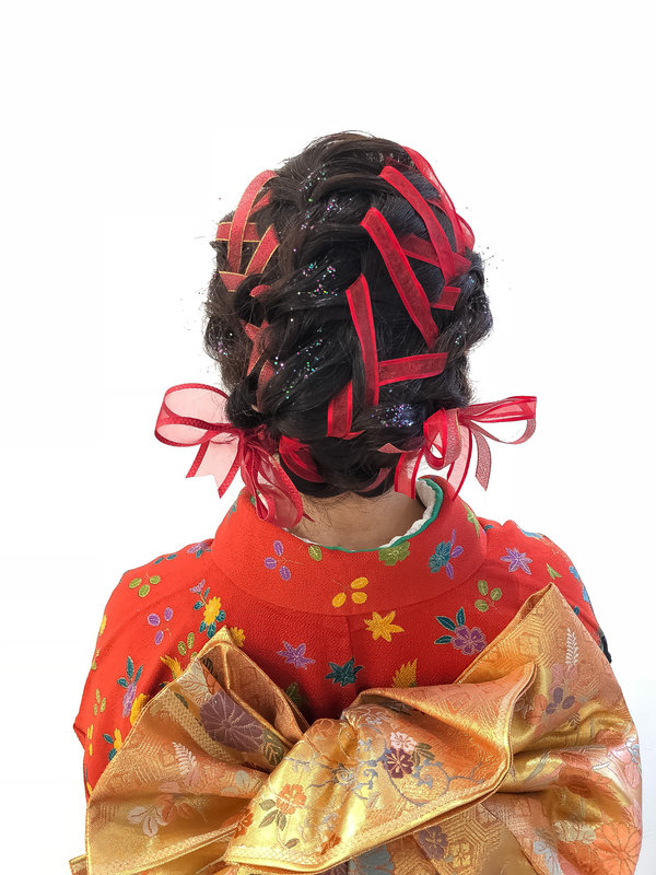 成人式 リボンスタイル|Infini-Y’s　ウェルディ長泉店