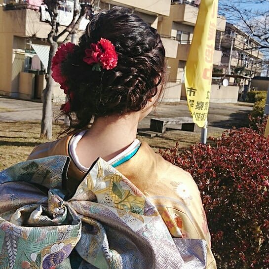 H30年　1月　成人式　みなみさん|サロンドヒロシ 東大沼店