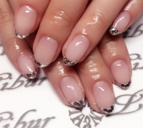 ラメフレンチ★ホログラム|Nailsalon Libur【ネイルサロン リブール】