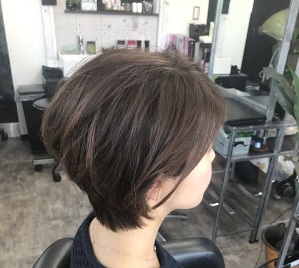 小顔補正立体カット|NON EDGE