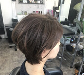 小顔補正立体カット|NON EDGE