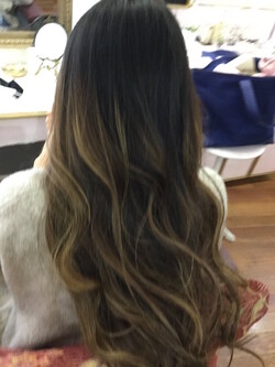 ハイライトグラデーションヘアカラー feliz