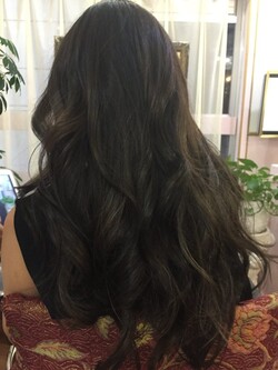 艶Black★ダークアッシュ×ハイライトカラー