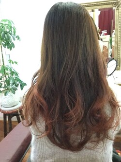 アプリコット／ピンクグラデーション 名古屋フェリス