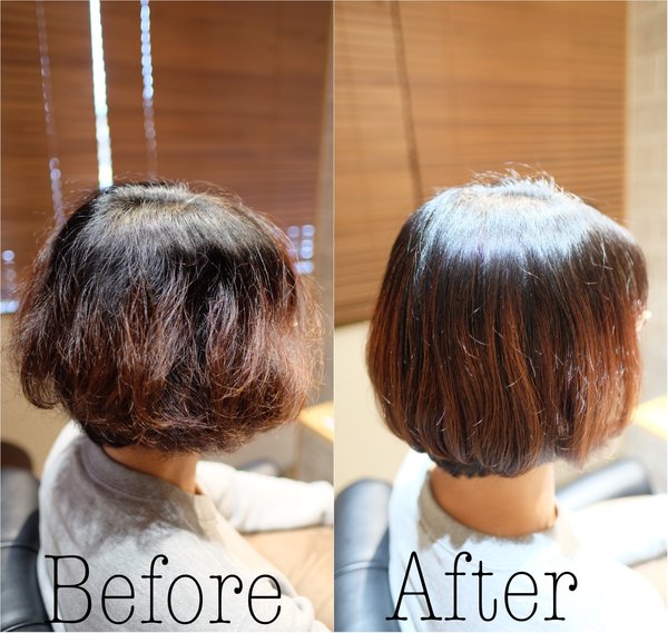  ハーフストレート☆|伊勢崎の美容室｜クセ毛の方におすすめ｜TOKOHANA