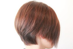 ツーブロック前下がりショート|Hair studio LOVIE