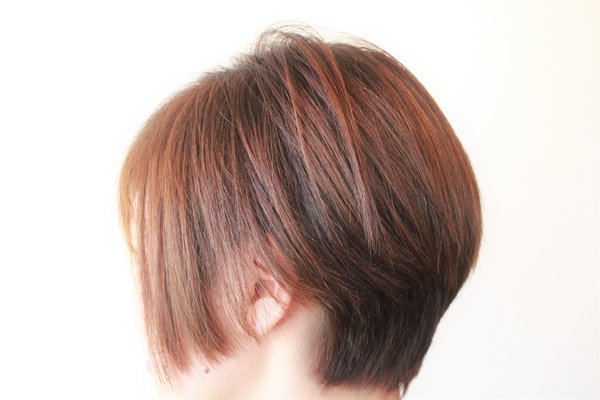 ツーブロック前下がりショート|Hair studio LOVIE