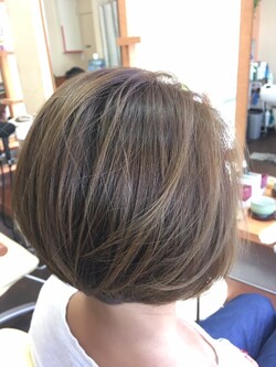 前下がりグラデーションボブ